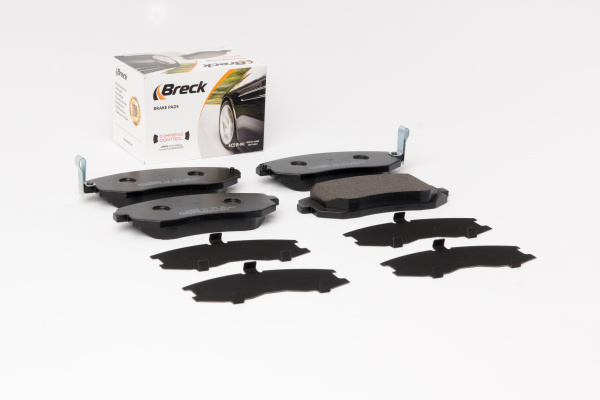 Breck 23865 00 701 00 — Zestaw klocków hamulcowych, hamulce tarczowe